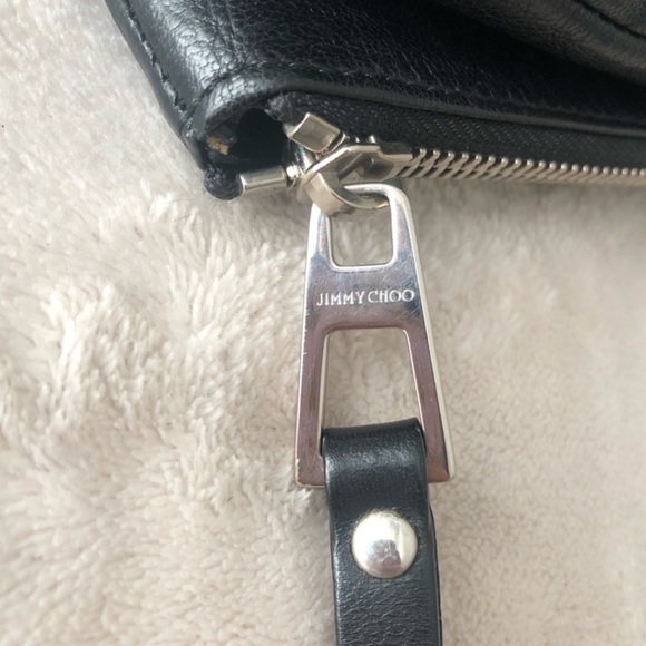 Jimmy Choo black leather purse - Picture 6 of 16